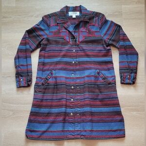 Western 100% Cotton Duster - Runs Small